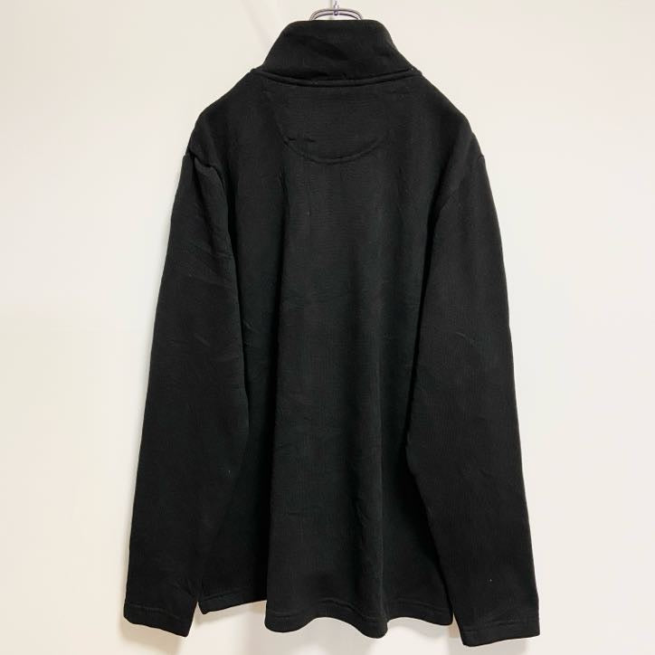 古着 used　Wrangler　ラングラー　長袖ハーフジップフリースジャケット　ノームコア　黒　ブラック　秋冬服　Mサイズ