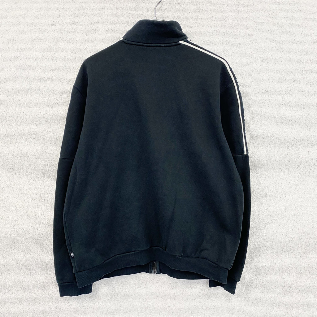 PUMA　プーマ　フルジップスウェットジャケット　黒　ブラック　XLサイズ　古着