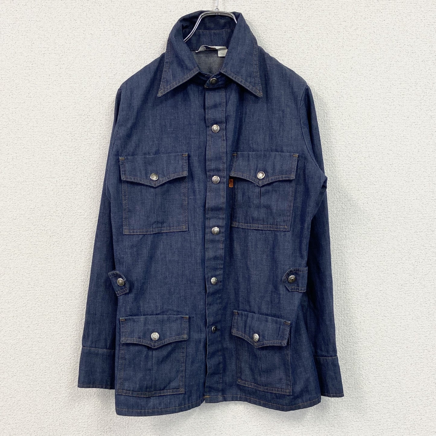 ～80s　LEVI’S　リーバイス　デニムジャケット/Gジャン　ヴィンテージ　インディゴ　Sサイズ