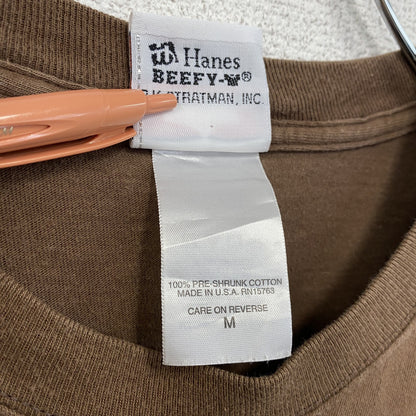 00s　HARLEY DAVIDSON　ハーレーダビッドソン　半袖Tシャツ　ヴィンテージ　茶色　ブラウン　Mサイズ