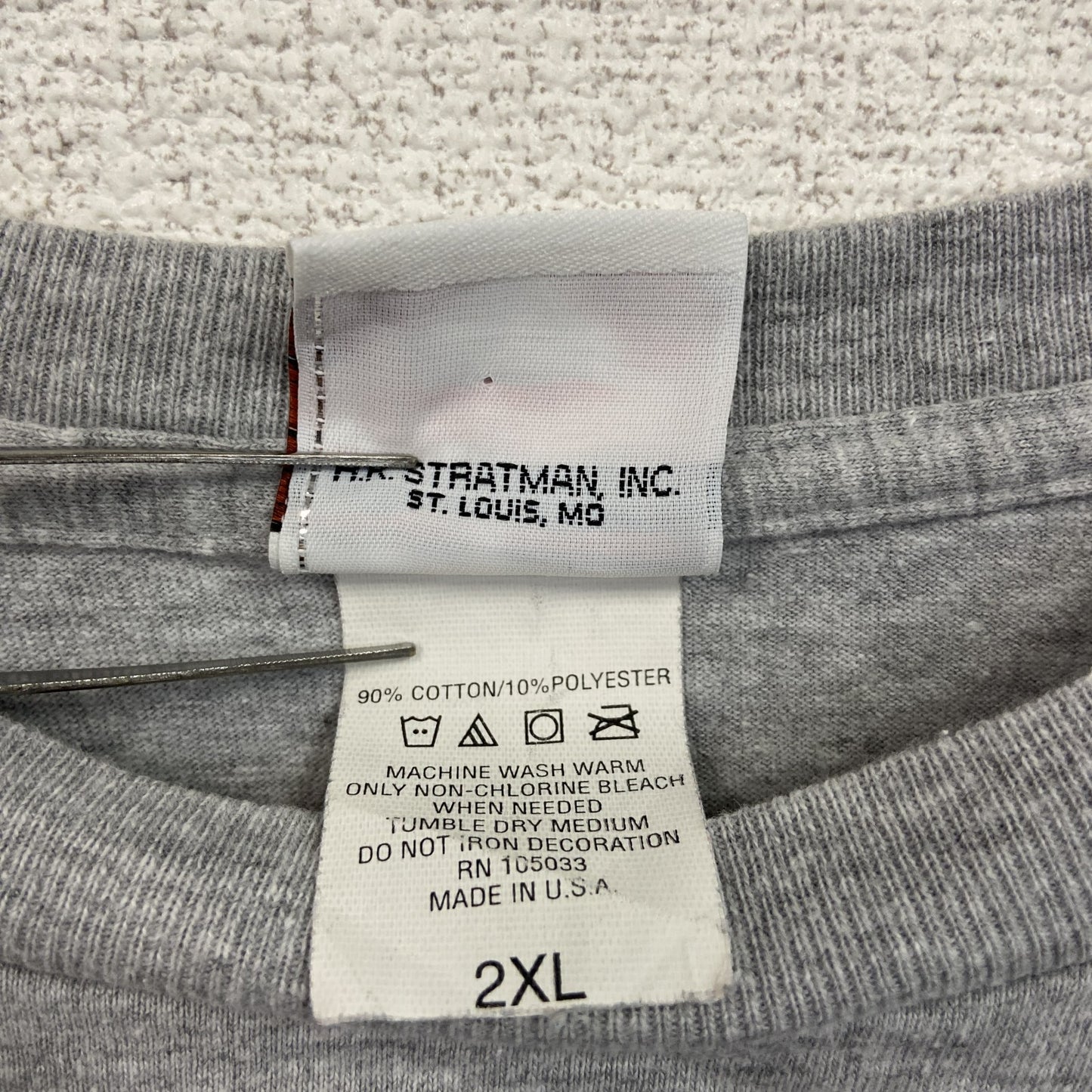 古着 used　HARLEY DAVIDSON　ハーレーダビッドソン　半袖プリントTシャツ　灰色　グレー　2XLサイズ