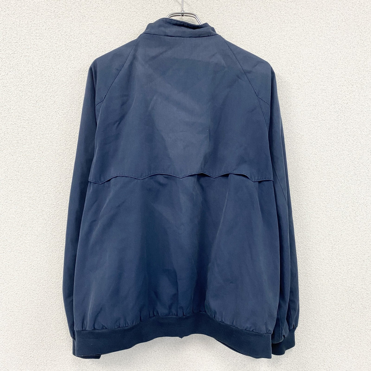 80s　IZOD　LACOSTE　アイゾッド　ラコステ　スイングトップ/ハリントンジャケット　紺　ネイビー　Lサイズ ブルゾン ライトアウター メンズ 古着