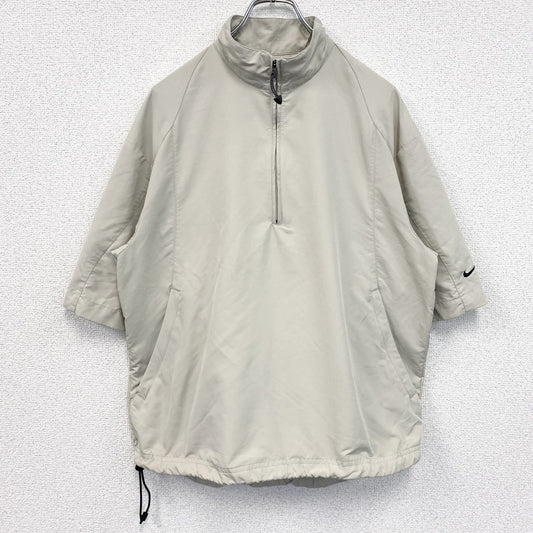 NIKE GOLF　ナイキゴルフ　ハーフジップブルゾン/スイングトップ　白　ホワイト　Sサイズ