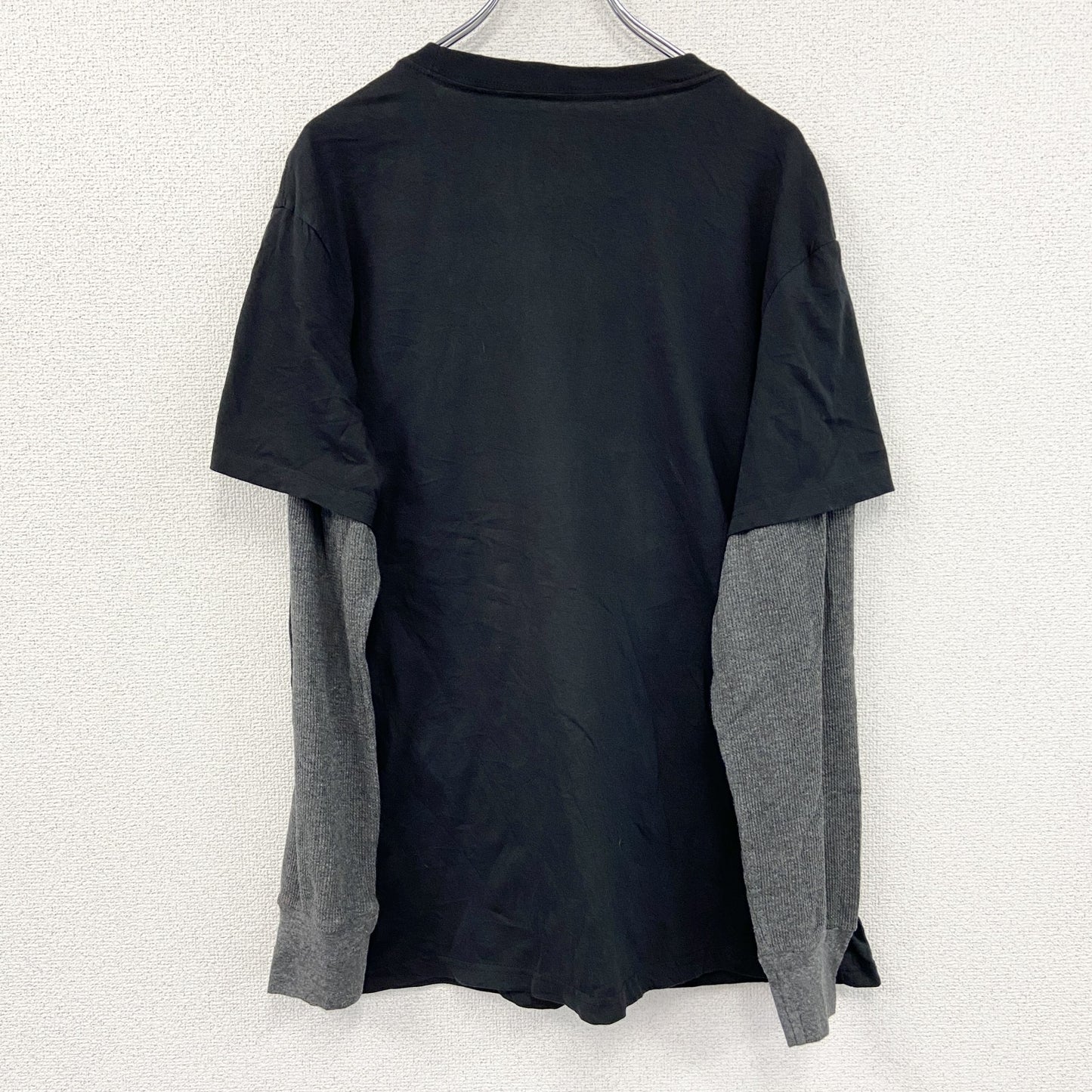 STAR WARS　スターウォーズ　Disney　ダース・ベイダー　長袖Tシャツ/ロンT　キャラクターT　黒　ブラック　XLサイズ