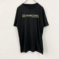 半袖プリントTシャツ　ARMY　Army National Guard　ミリタリー　黒　ブラック　古着