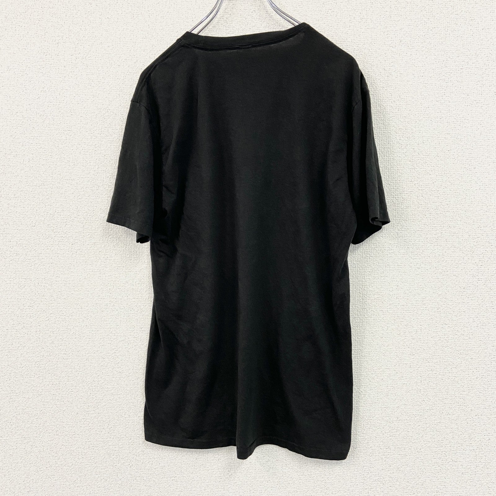 半袖プリントTシャツ　ARMY　Army National Guard　ミリタリー　黒　ブラック　古着