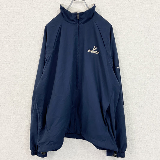 古着 used　NIKE GOLF　ナイキゴルフ　フルジップナイロンジャケット　紺　ネイビー　Lサイズ