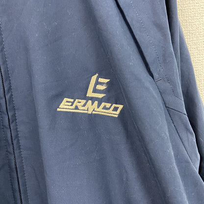 古着 used　NIKE GOLF　ナイキゴルフ　フルジップナイロンジャケット　紺　ネイビー　Lサイズ