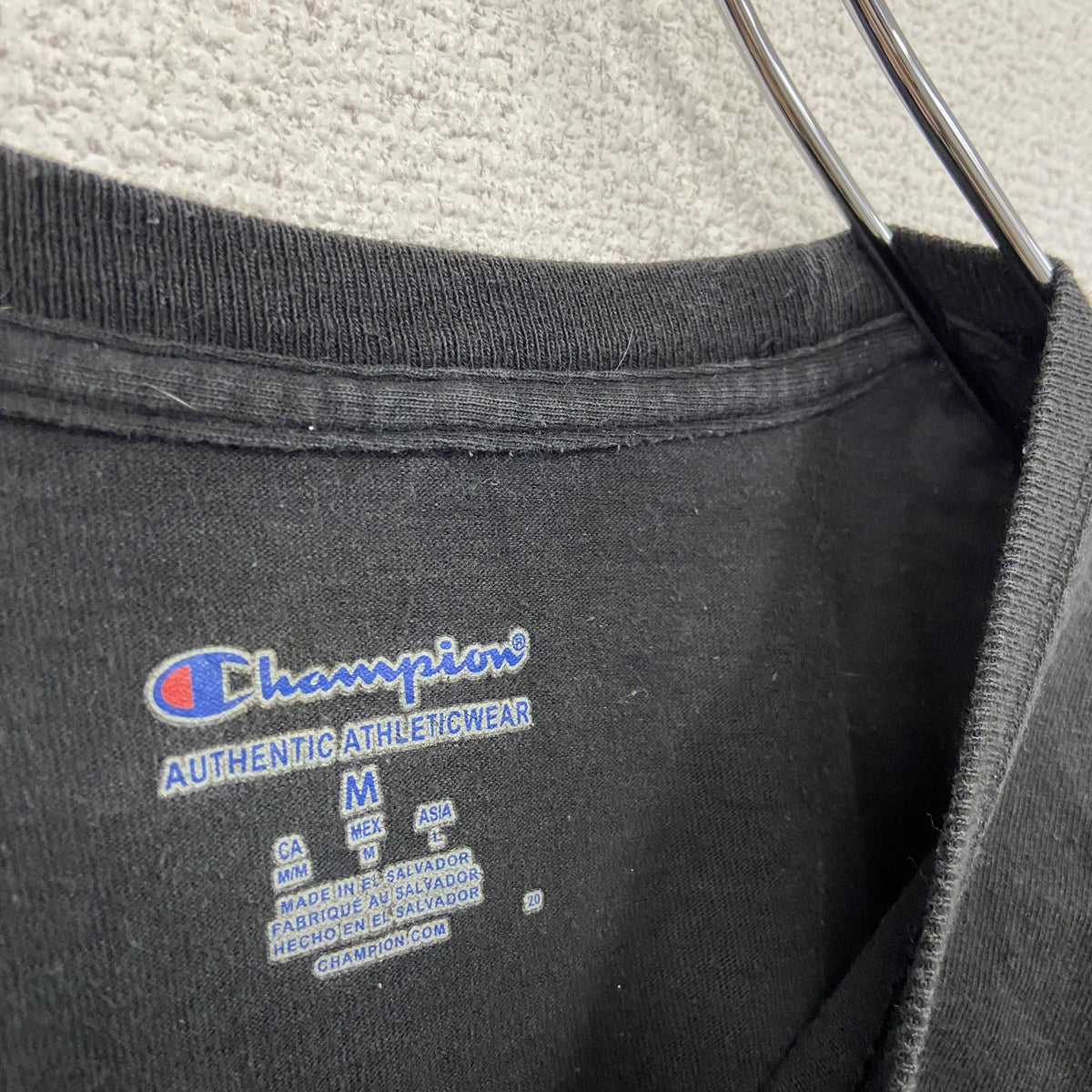 Champion　チャンピオン　NFL　Dallas Cowboys　半袖プリントTシャツ　現行　黒　ブラック　Mサイズ　古着