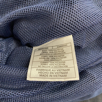 古着 used　NIKE GOLF　ナイキゴルフ　フルジップナイロンジャケット　紺　ネイビー　Lサイズ