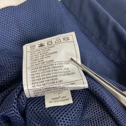 古着 used　NIKE GOLF　ナイキゴルフ　フルジップナイロンジャケット　紺　ネイビー　Lサイズ