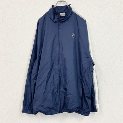 古着 used　NIKE GOLF　ナイキゴルフ　フルジップナイロンジャケット　紺　ネイビー　Lサイズ