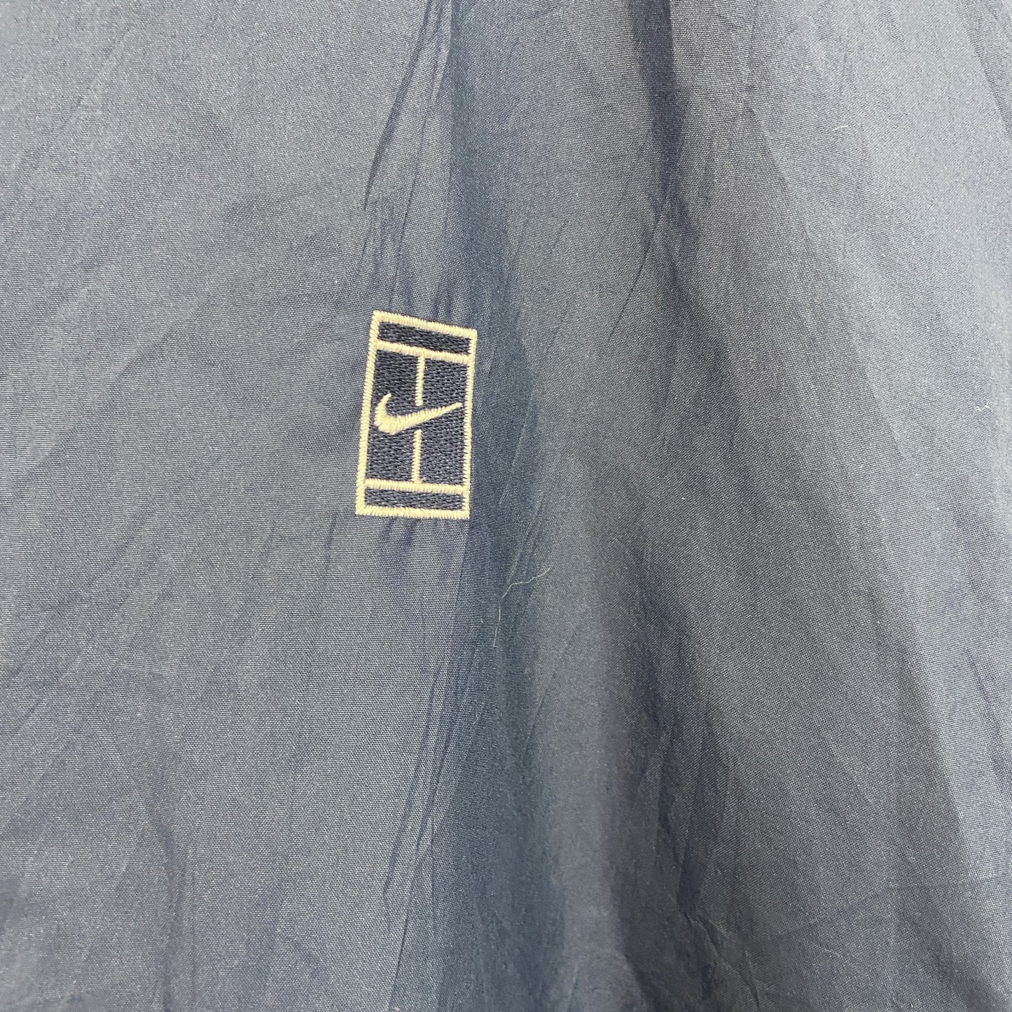 古着 used　NIKE GOLF　ナイキゴルフ　フルジップナイロンジャケット　紺　ネイビー　Lサイズ