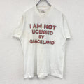 80s～　Selec-T　エリザベス世　半袖Tシャツ　メッセージT　シングルステッチ　ヴィンテージ　白　ホワイト　XLサイズ　古着