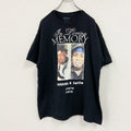 GILDAN　ギルダン　半袖プリントTシャツ　人物T　誰やねん　黒　ブラック　XLサイズ　古着
