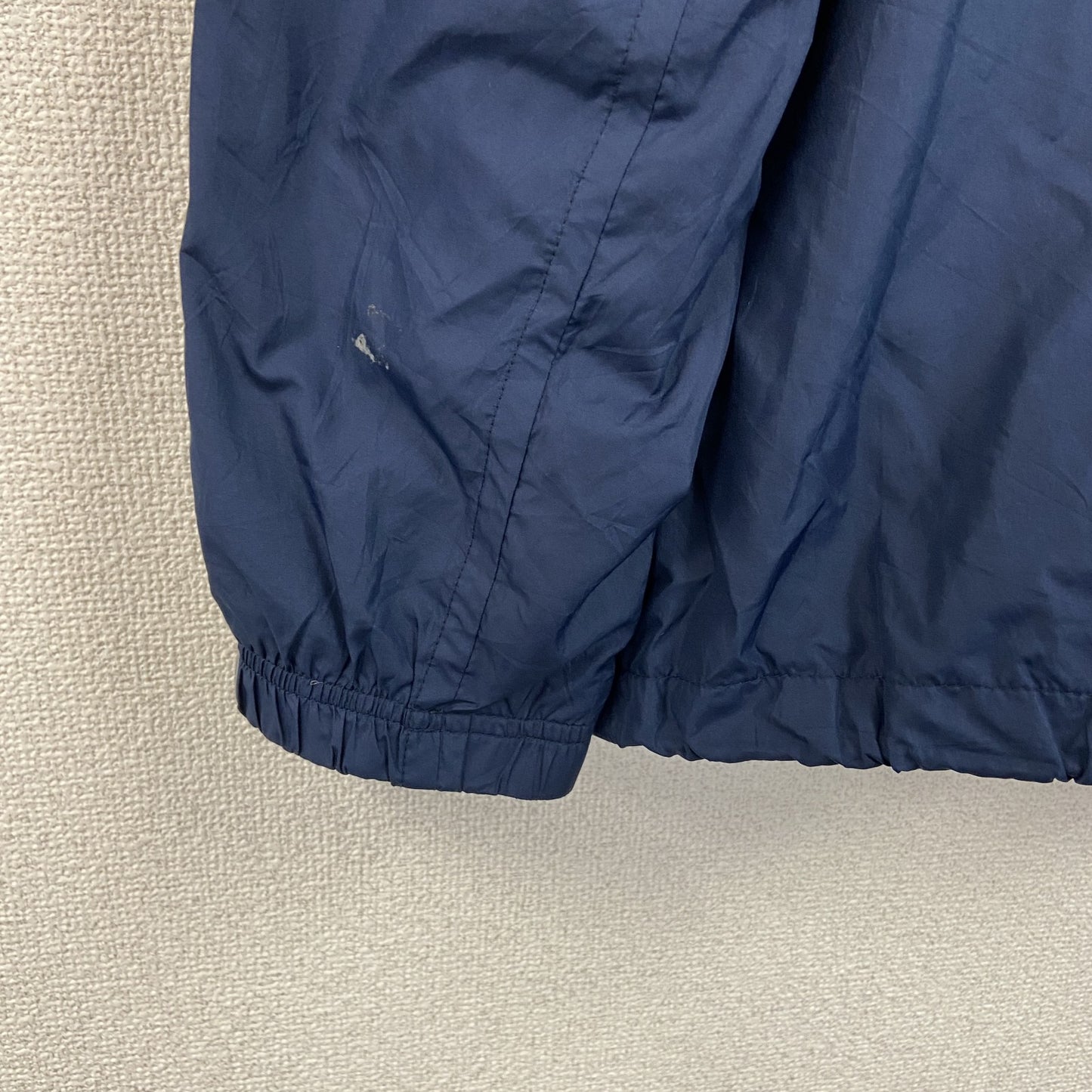 古着 used　NIKE GOLF　ナイキゴルフ　フルジップナイロンジャケット　紺　ネイビー　Lサイズ