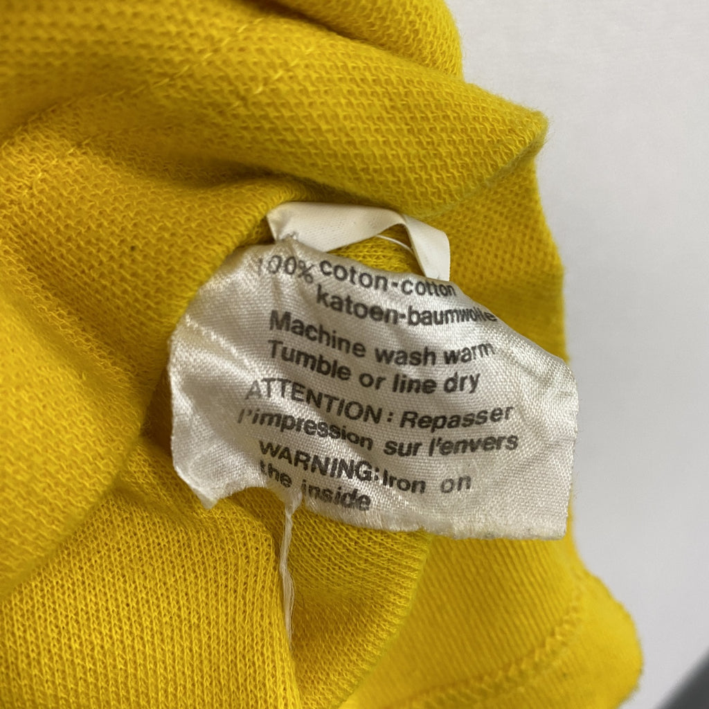 SONIA RYKIEL　ソニアリキエル　コットンニットセーター　ビジュー　黄色　イエロー　Mサイズ　古着