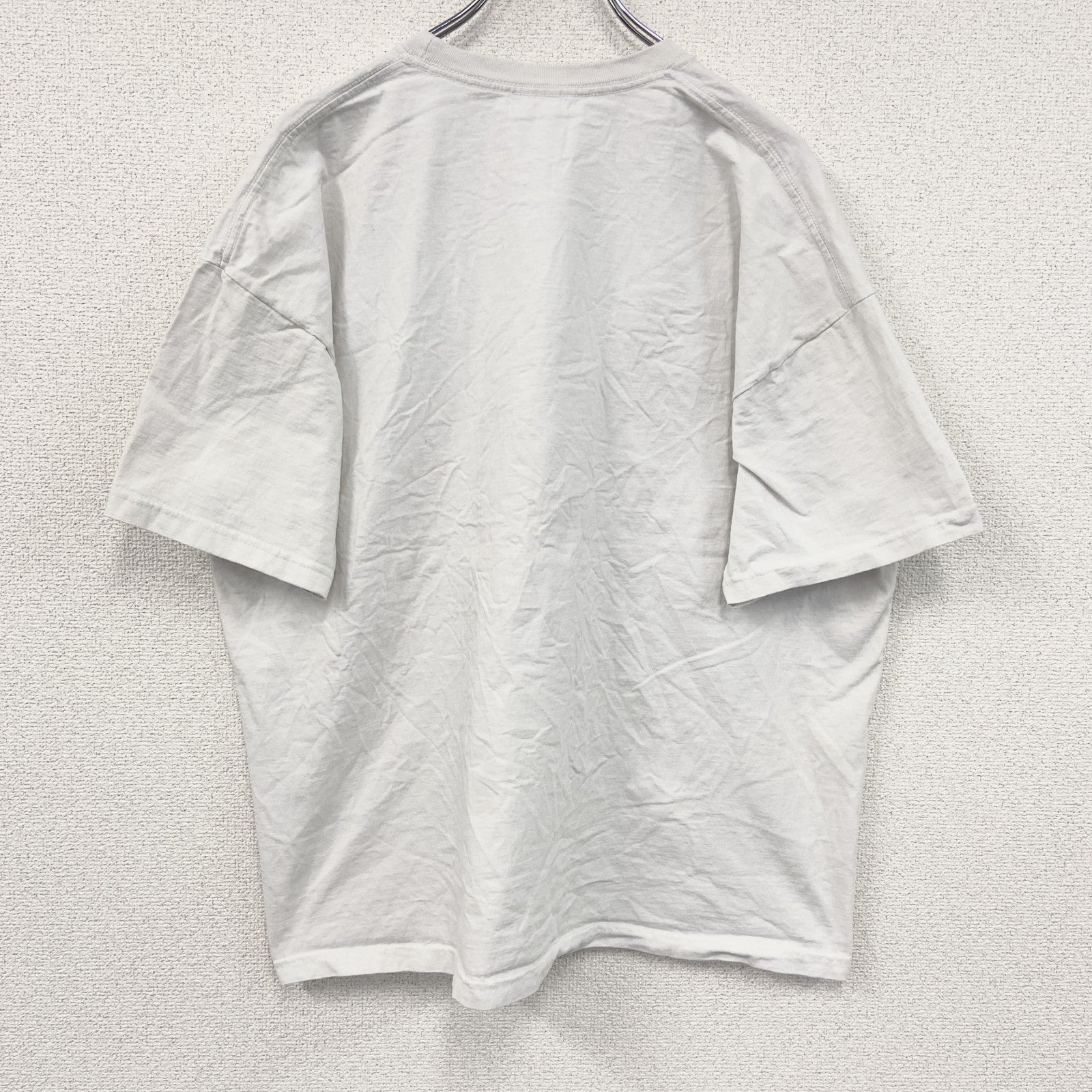 Mam'Goudig　マム・グディグ　半袖プリントキャラクターTシャツ　多機能な家庭の女神　コワフ　白　ホワイト　2XLサイズ　古着