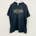 GILDAN　ギルダン　半袖プリントTシャツ　TATTOO　タトゥーショップ　デカロゴ　黒　ブラック　Lサイズ　古着