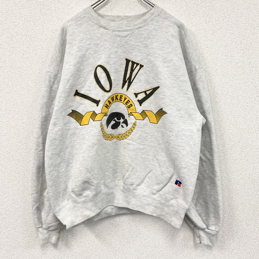 90s　RUSSELL ATHLETIC　ラッセルアスレティック　スウェット/トレーナー　ヴィンテージ　グレー　XLサイズ