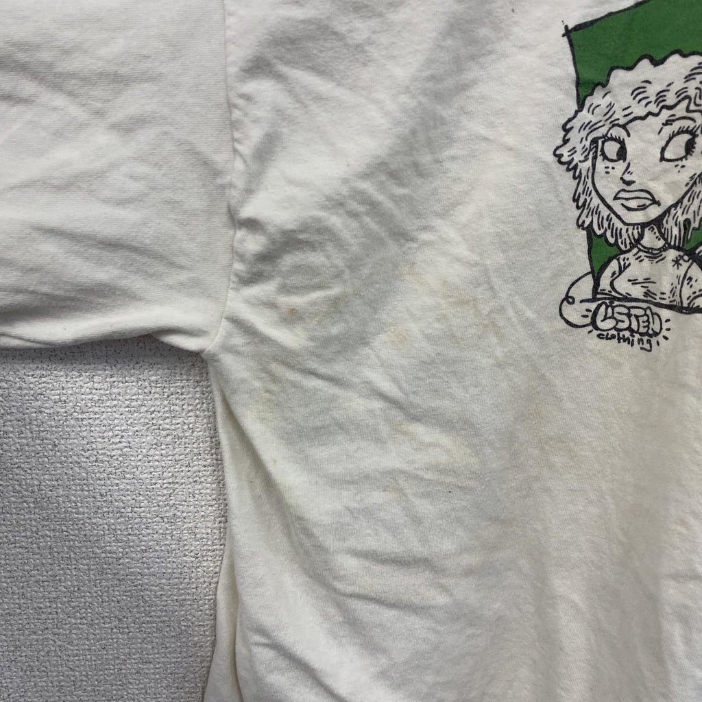 古着 used　～00s　listen　ア・トライブ・コールド・クエスト　半袖プリントTシャツ　ラップT　ホワイト　2XLサイズ　