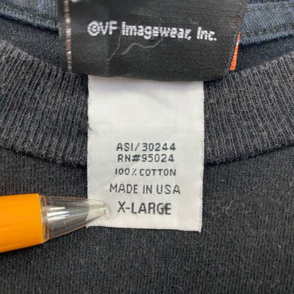 HARLEY DAVIDSON　ハーレーダビッドソン　半袖プリントTシャツ　黒　ブラック　XLサイズ