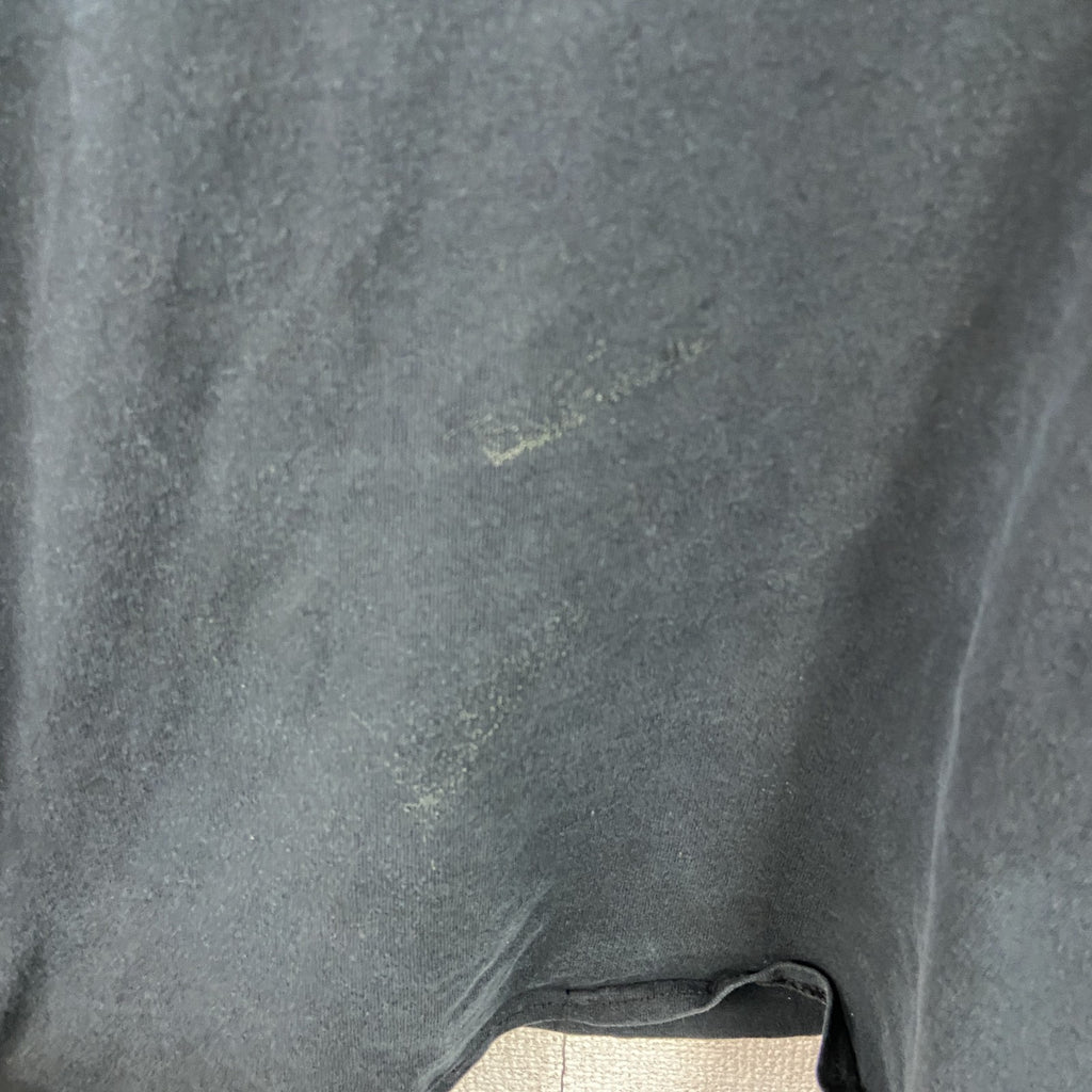 GILDAN　ギルダン　半袖プリントTシャツ　TATTOO　タトゥーショップ　デカロゴ　黒　ブラック　Lサイズ　古着