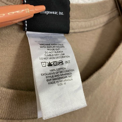 HARLEY DAVIDSON　ハーレーダビッドソン　半袖プリントTシャツ　茶色　ブラウン　Mサイズ