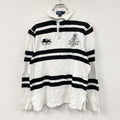 Polo by Ralph Lauren　ポロバイラルフローレン　ラガーシャツ　白　ホワイト　黒　ブラック　Lサイズ　古着