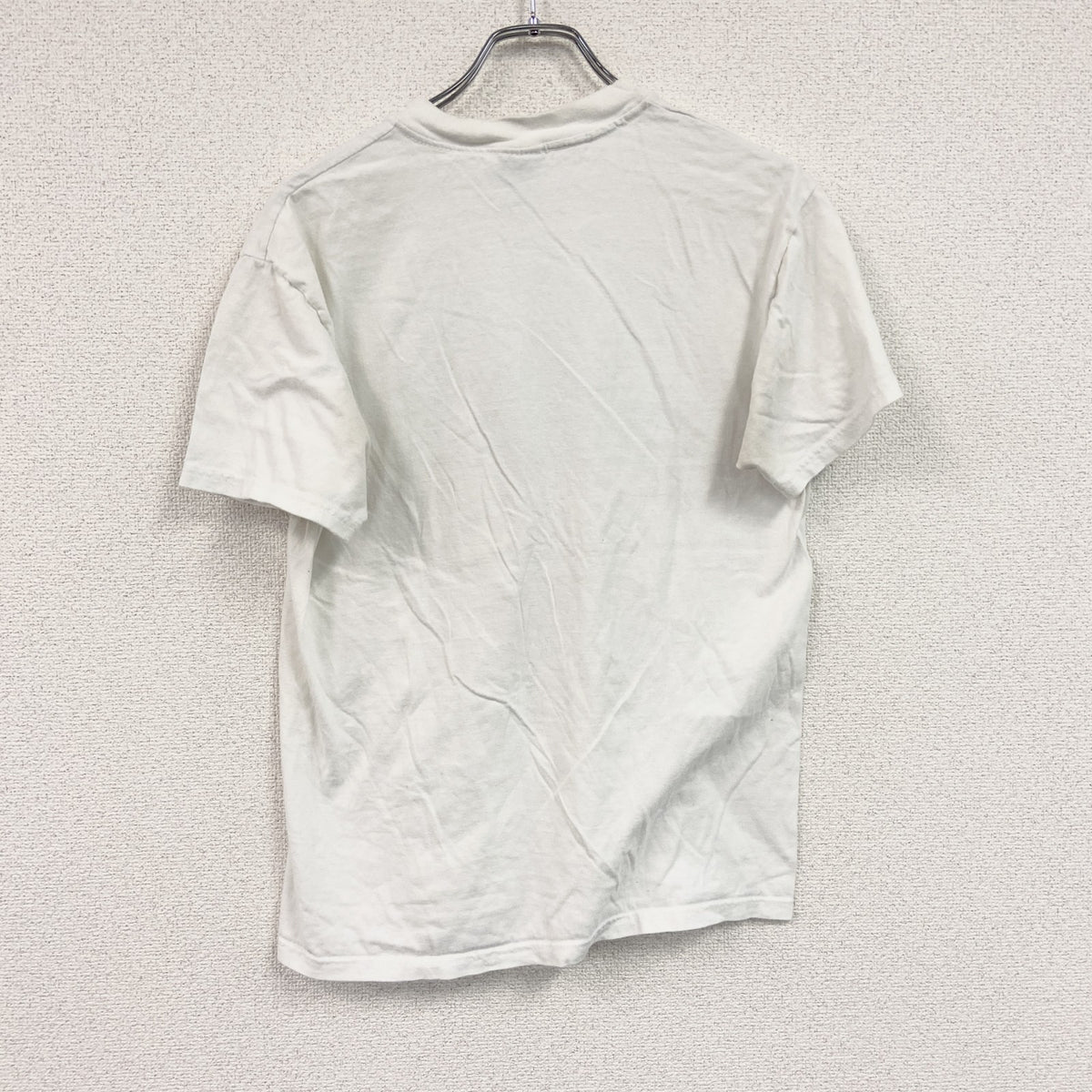 00s　Hanes　ヘインズ　野村浩　半袖アートプリントTシャツ　ヴィンテージ　白　ホワイト　Mサイズ カットソー メンズ コットン 古着