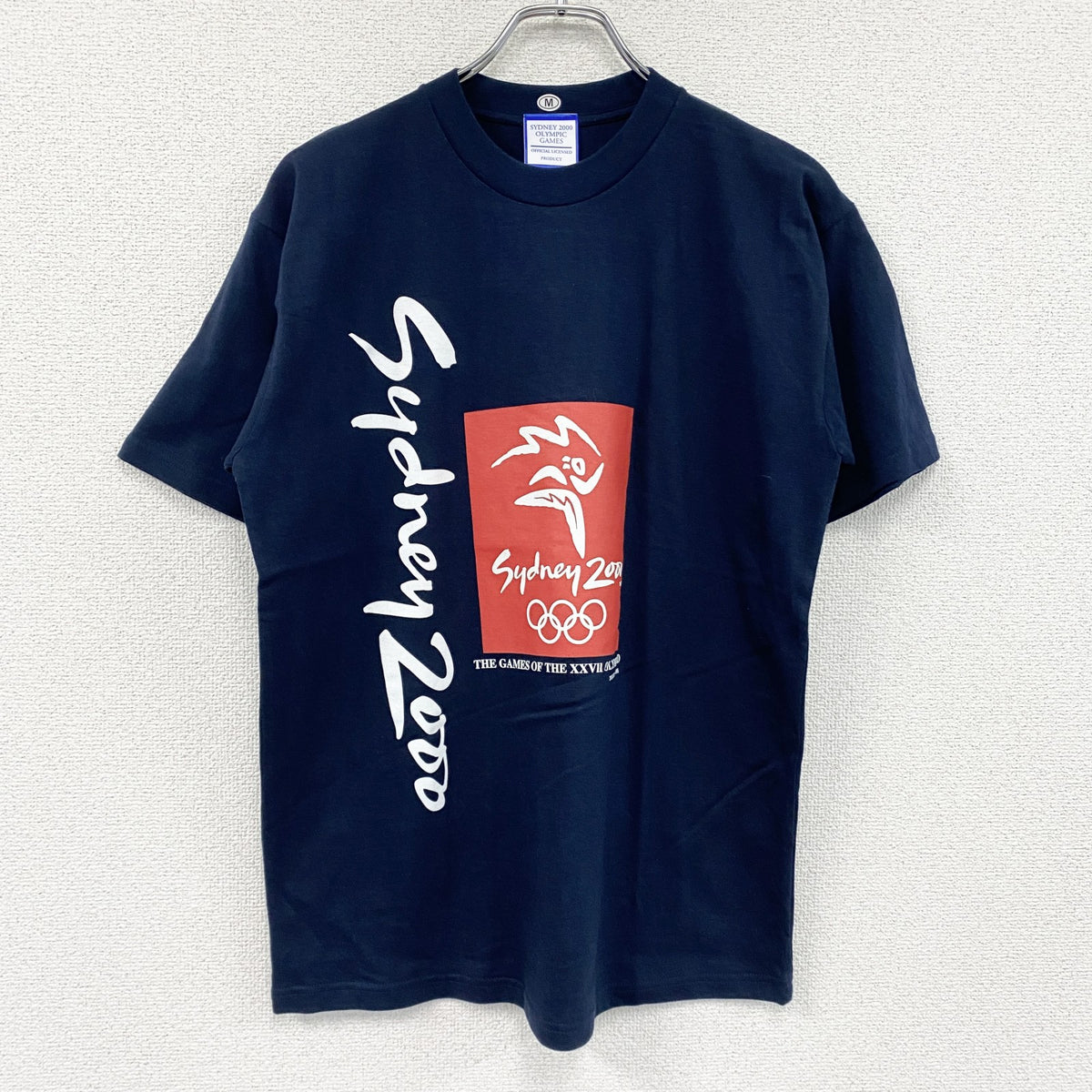 00s　シドニーオリンピック　半袖プリントTシャツ　ヴィンテージ　デッドストック　黒　ブラック　Mサイズ　古着