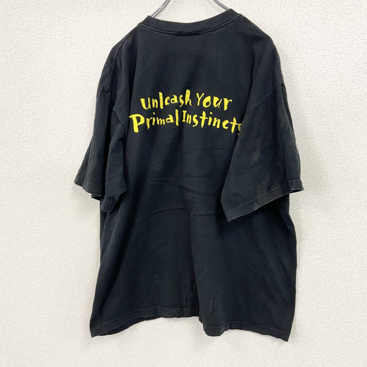 00s　ROYAL AVALON　半袖プリントTシャツ　6連プリント　両面プリント　ヴィンテージ　黒　ブラック　XLサイズ　古着