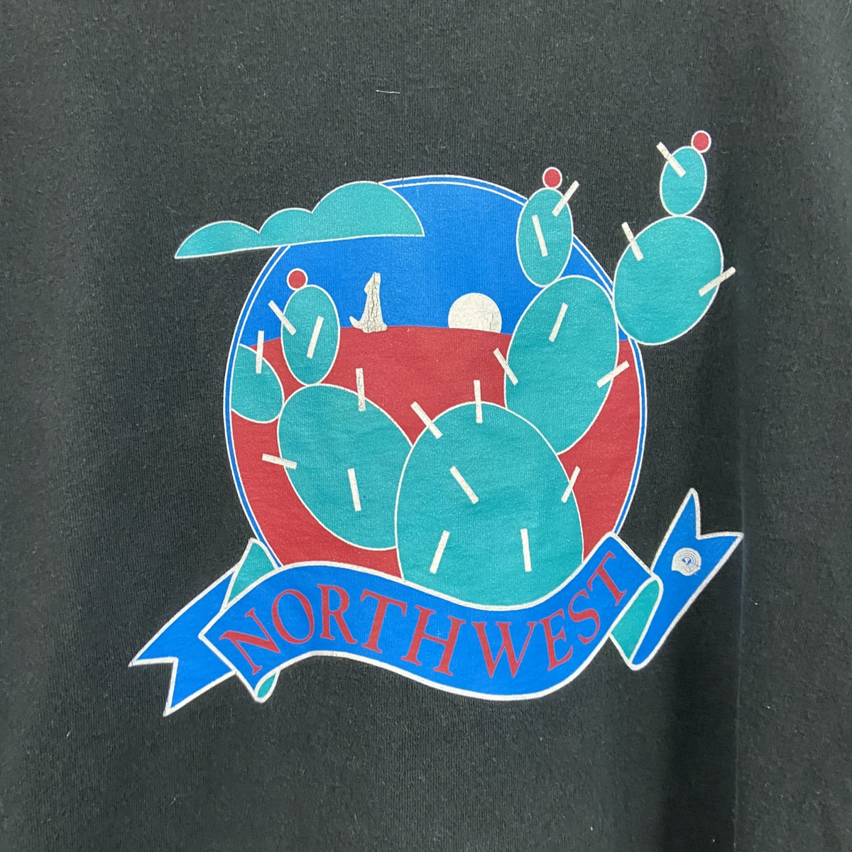 FRUIT OF THE LOOM　フルーツオブザルーム　長袖Tシャツ/ロンT　黒　ブラック　XLサイズ カットソー メンズ コットン 古着