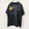 ROCK STAR　ロックスター　FOX RACING　フォックスレーシング　半袖プリントTシャツ　黒　ブラック　Lサイズ　古着