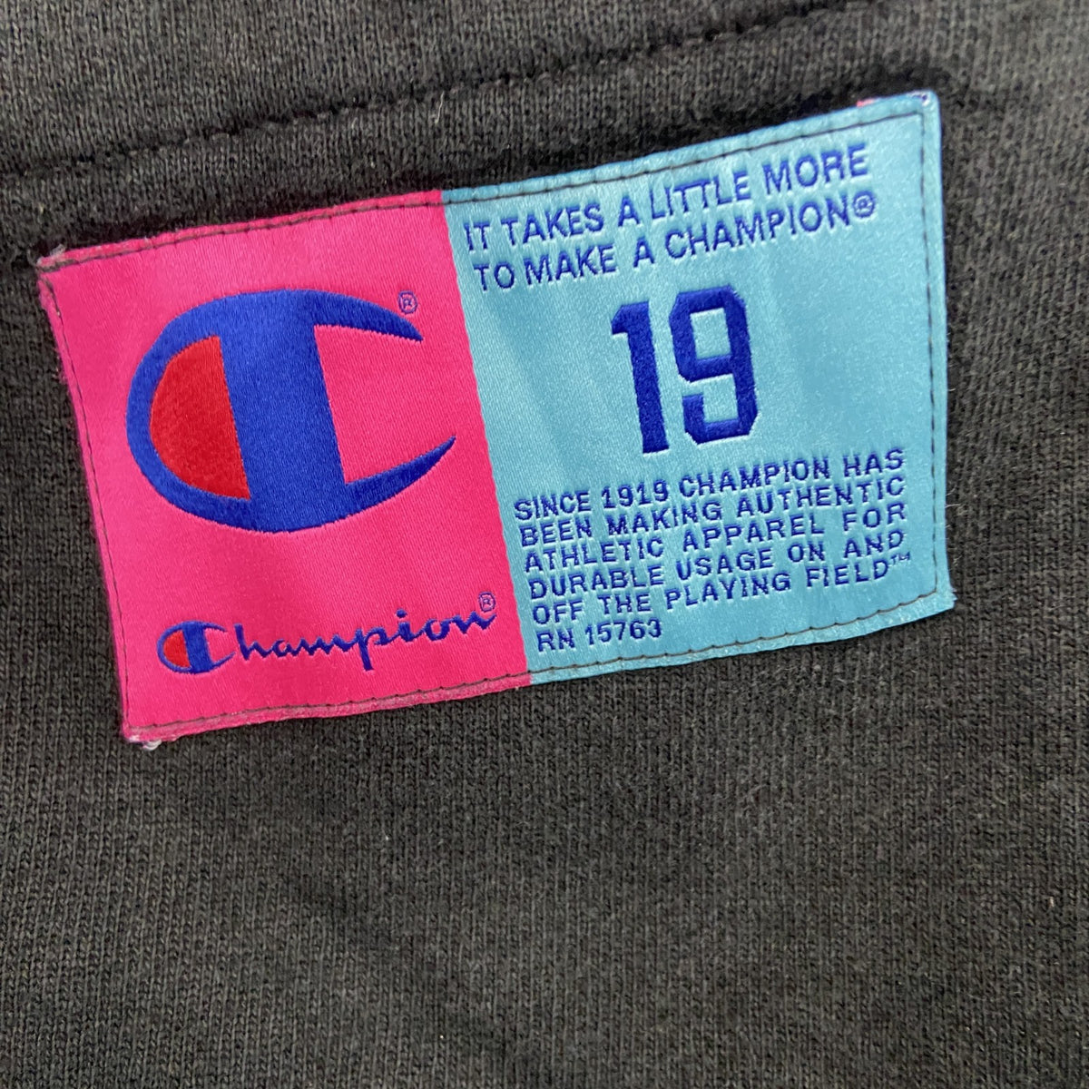 Champion　チャンピオン　リバースウィーブ　スウェットパンツ　ヘビーウエイト　デカロゴ　現行　黒　ブラック　Sサイズ　古着