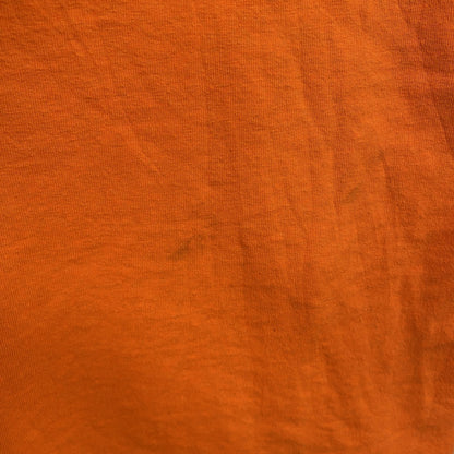 HARLEY DAVIDSON　ハーレーダビッドソン　長袖プリントTシャツ　橙色　オレンジ　2XLサイズ