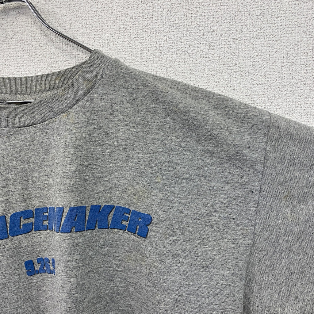 古着 used　90s　THE PEACEMAKER　ピースメーカー　半袖プリントTシャツ　ムービーT　灰色　グレー　XLサイズ