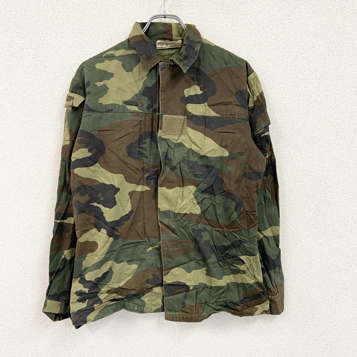 90s　イタリア軍　ミリタリージャケット　カモフラ　迷彩　カーキ　古着