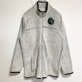 Champion　チャンピオン　長袖カレッジフリースジャケット　ボアアウター　ハワイ大学　白　ホワイト　秋冬服　古着