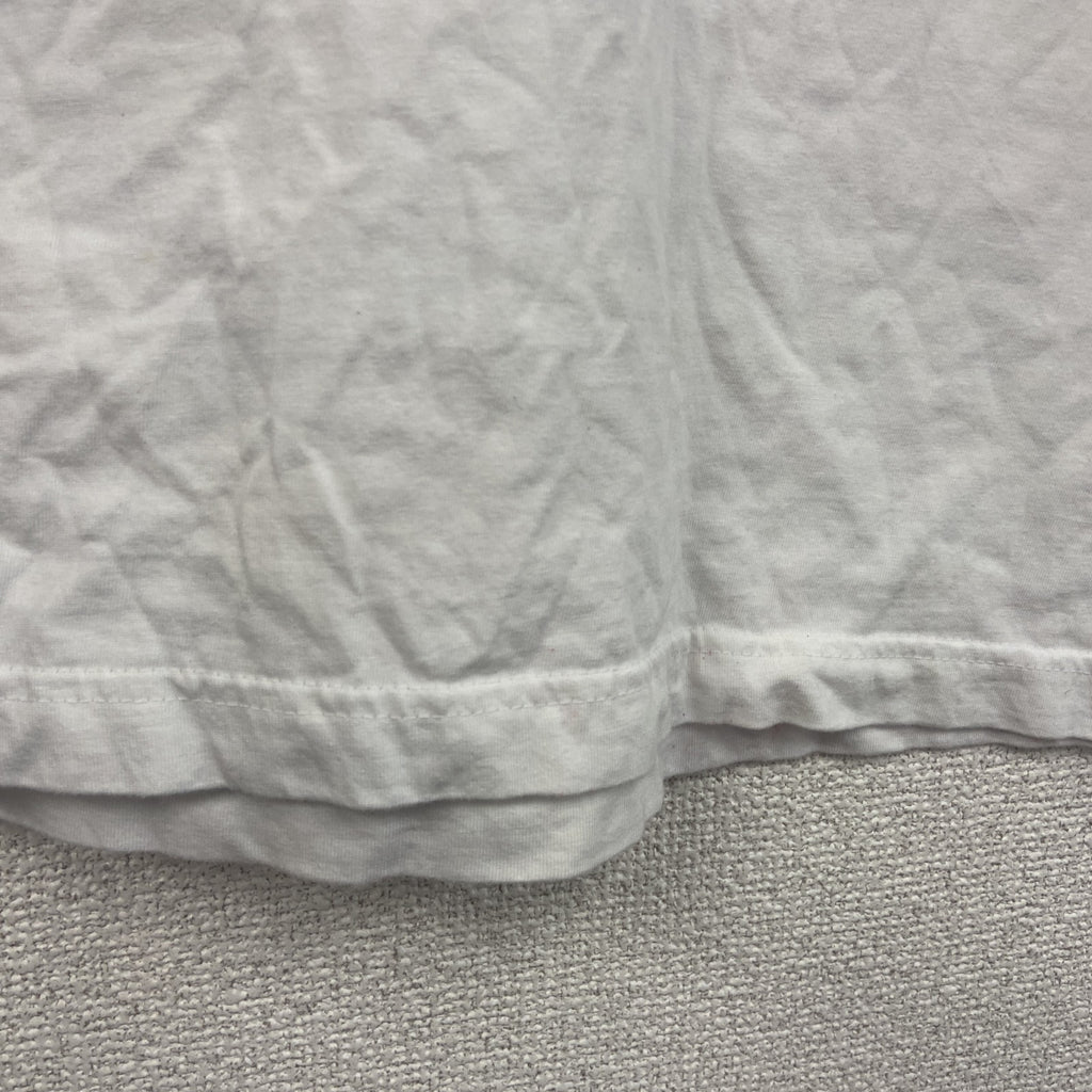 ～00s　adidas　アディダス　オリバー・カーン　半袖Tシャツ　人物T　ヴィンテージ　白　ホワイト　Mサイズ　古着
