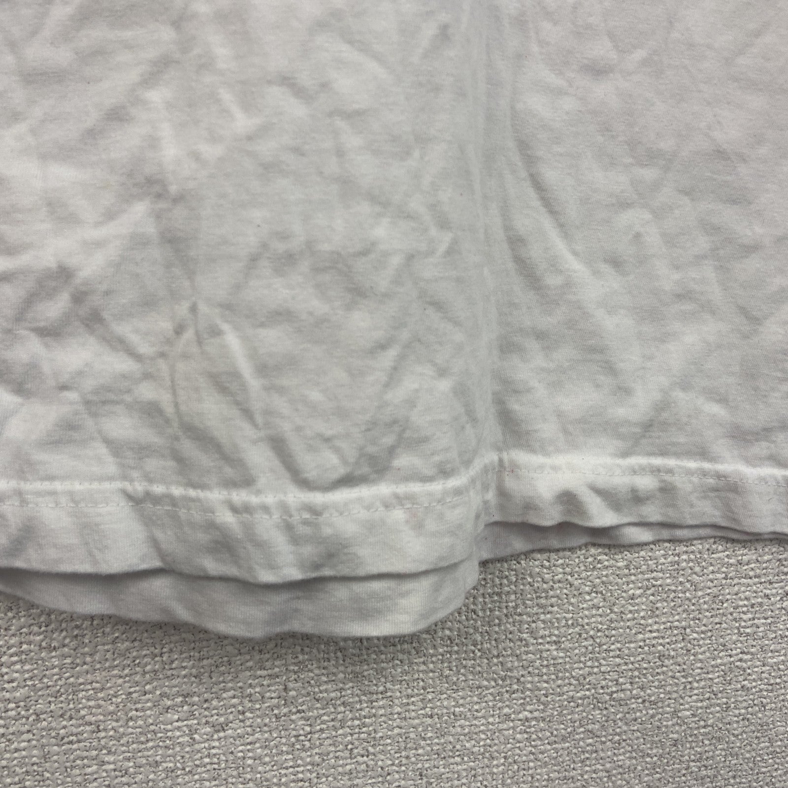 ～00s　adidas　アディダス　オリバー・カーン　半袖Tシャツ　人物T　ヴィンテージ　白　ホワイト　Mサイズ　古着