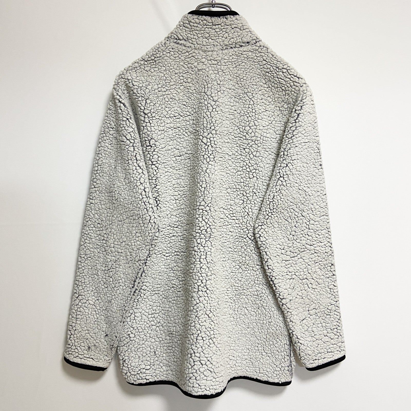 Champion　チャンピオン　長袖カレッジフリースジャケット　ボアアウター　ハワイ大学　白　ホワイト　秋冬服　古着