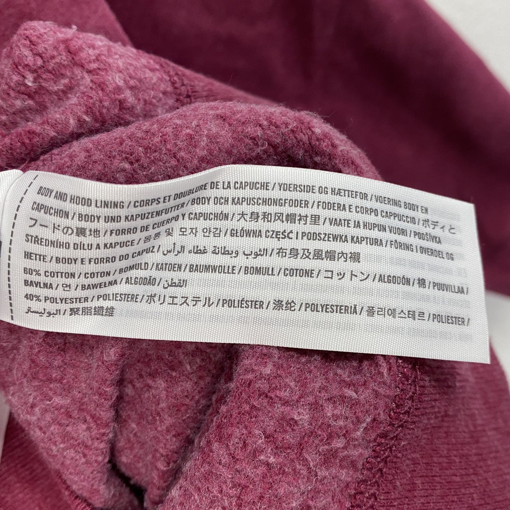 Abercrombie&Fitch　アバクロンビー&フィッチ　スウェットパーカー/フーディー　赤紫　ボルドー　Mサイズ　古着