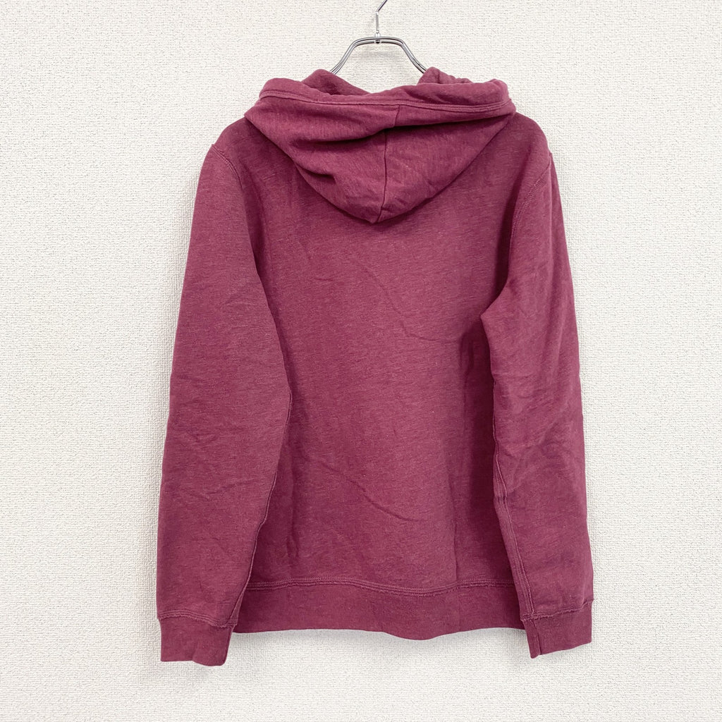 Abercrombie&Fitch　アバクロンビー&フィッチ　スウェットパーカー/フーディー　赤紫　ボルドー　Mサイズ　古着
