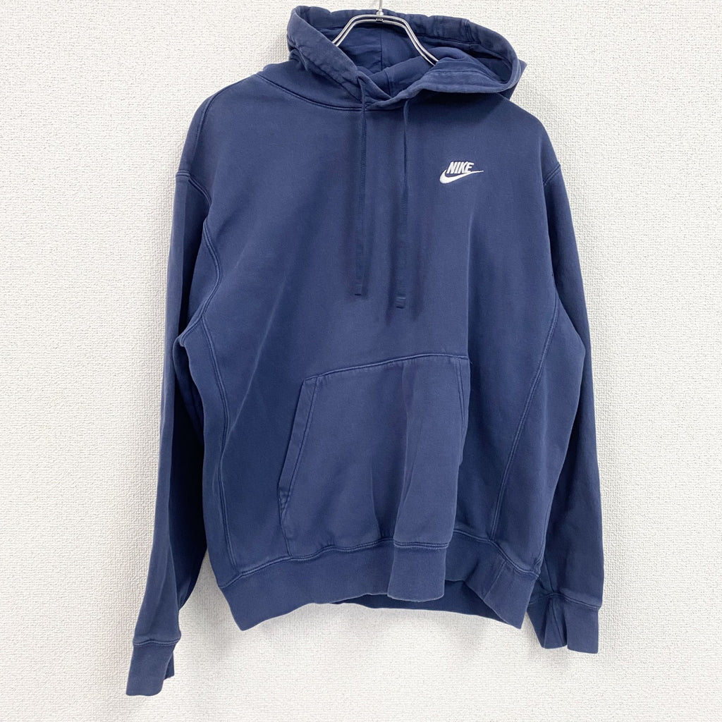 NIKE　ナイキ　スウェットパーカー/フーディー　紺　ネイビー　Mサイズ　古着