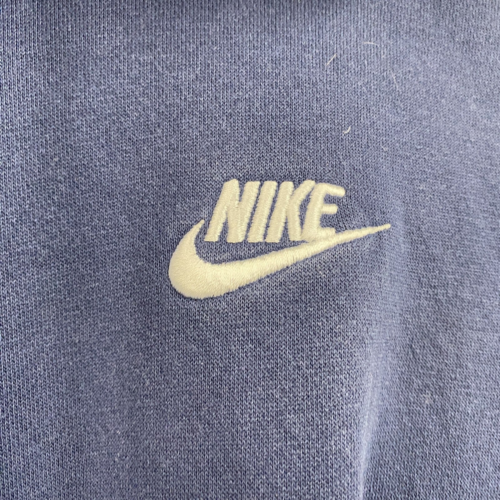 NIKE　ナイキ　スウェットパーカー/フーディー　紺　ネイビー　Mサイズ　古着