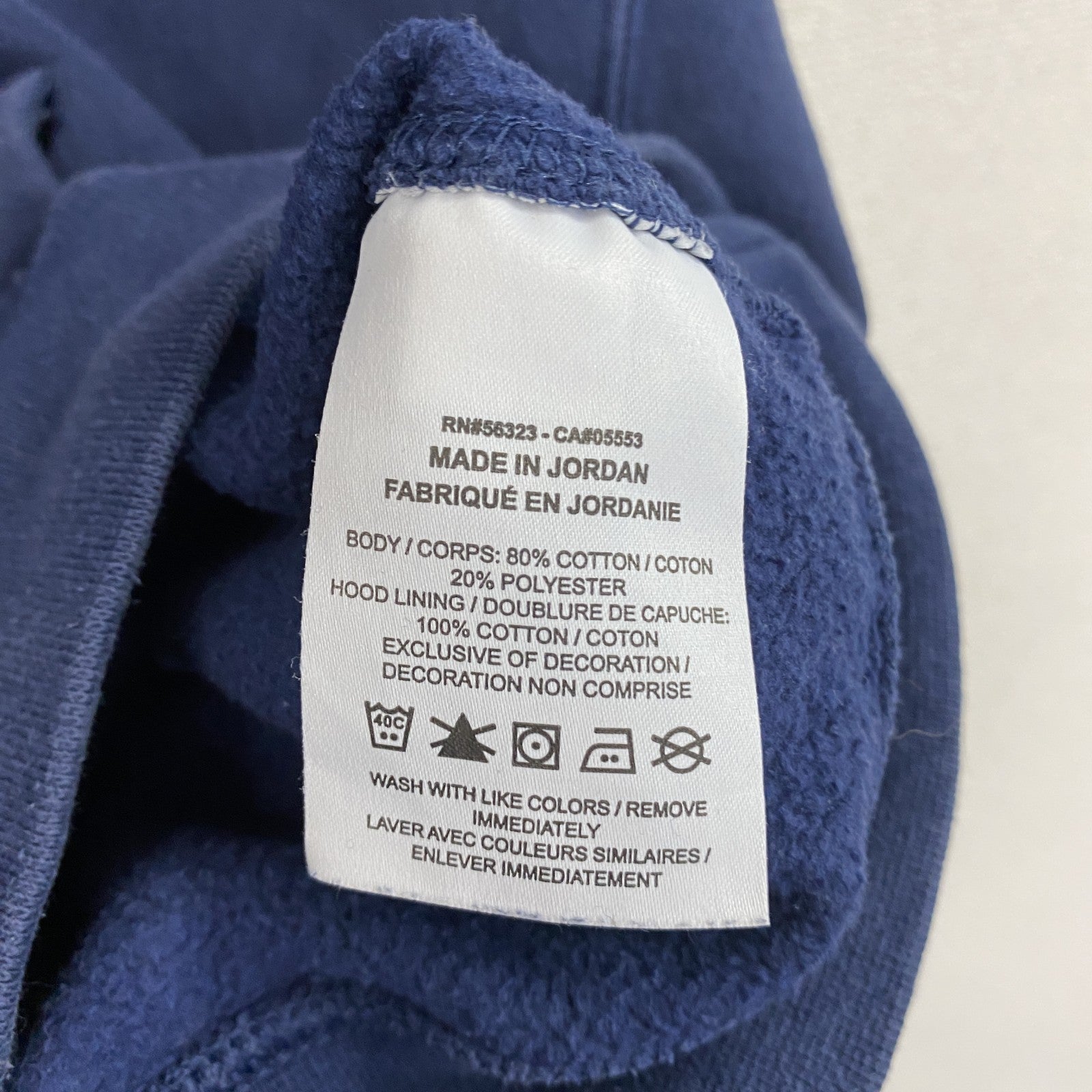 NIKE　ナイキ　スウェットパーカー/フーディー　紺　ネイビー　Mサイズ　古着