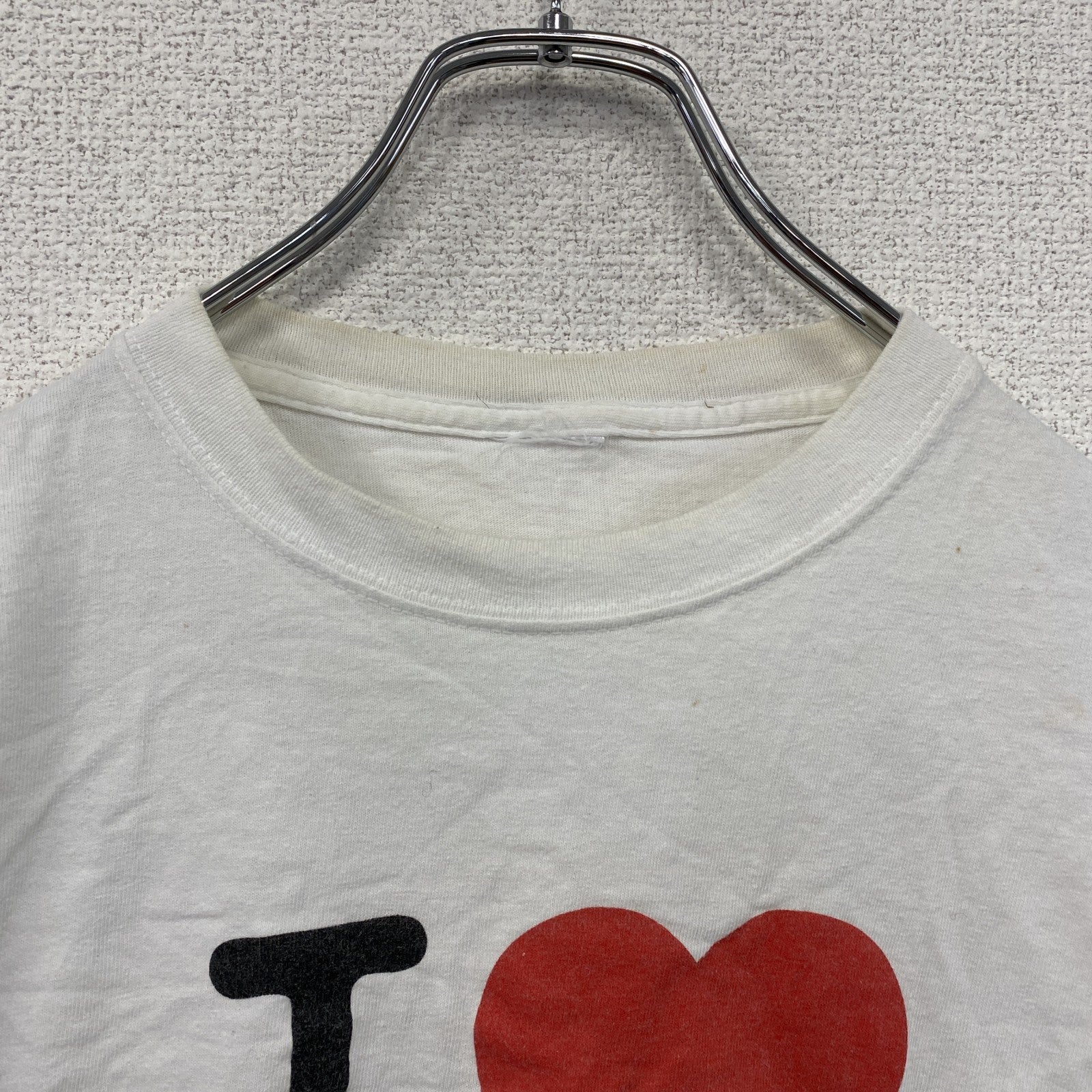 古着 used　00s　INY　アイラブニューヨーク　半袖プリントTシャツ　ヴィンテージ　白　ホワイト