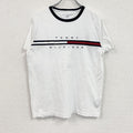 TOMMY HILFIGER　トミーヒルフィガー　半袖Tシャツ　白　ホワイト　Lサイズ　古着