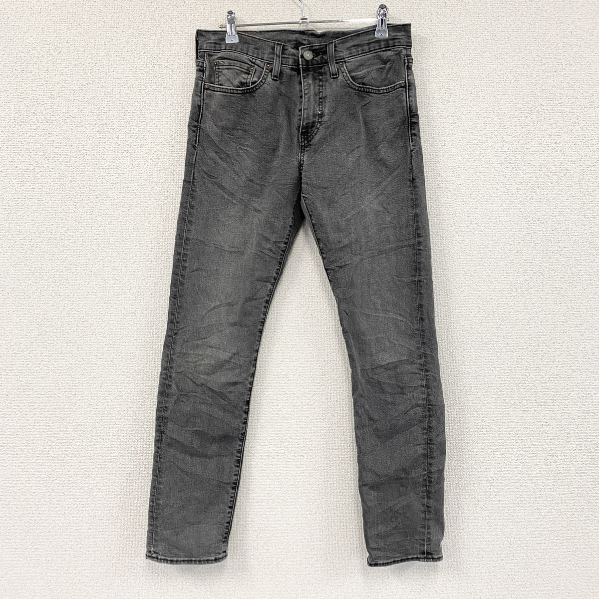 Levi's　リーバイス　502　デニムパンツ/ジーンズ　ジップフライ　黒　ブラック　W28サイズ メンズ コットン ポリエステル 古着